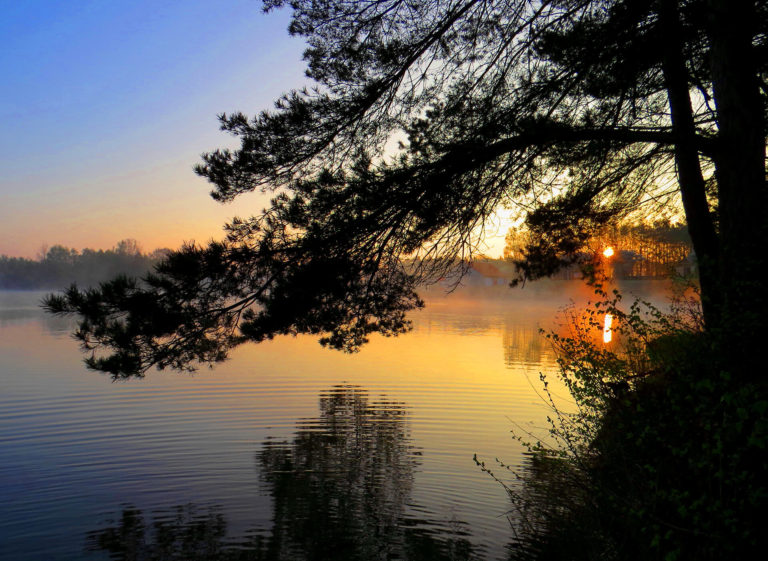 Quendorfer See am Abend