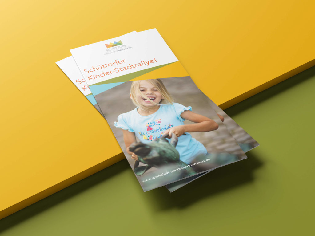 Flyer für die Schüttorfer Kinderrallye